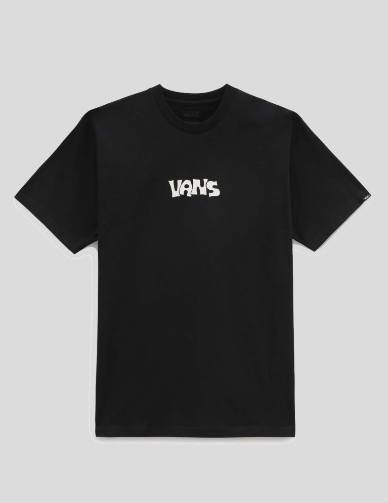 V T-shirt fuori il broccoli tee nero